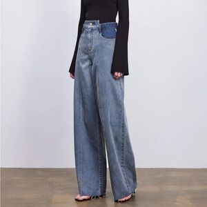 Fabrique designer pocked jeans in cotton denim